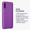 Θήκη Kwmobile για Samsung Galaxy A50, Μωβ, Σιλικόνη, KWM000009TA016C