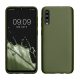 Θήκη Kwmobile για Samsung Galaxy A50, Πράσινη, Σιλικόνη, KWM000009TA018C
