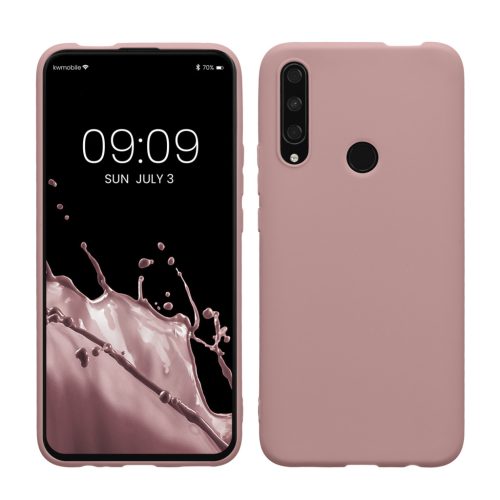 Θήκη Kwmobile για Honor 9X, Ροζ, Σιλικόνη, KWM000011LC005C