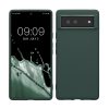 Θήκη Kwmobile για Google Pixel 6, Σκούρο πράσινο, Σιλικόνη, KWM000013DV048C