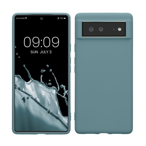 Θήκη Kwmobile για Google Pixel 6, Πράσινη, Σιλικόνη, KWM000013DV050C