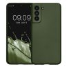 Θήκη Kwmobile για Samsung Galaxy S21 FE, Πράσινη, Σιλικόνη, KWM000013FE018C