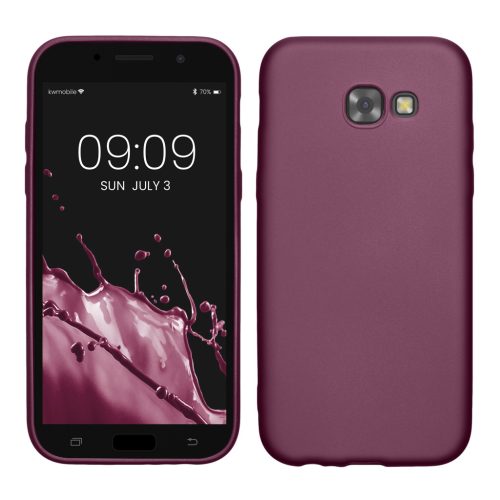 Θήκη Kwmobile για Samsung Galaxy A5 (2017), Μπλε, Σιλικόνη, KWM0000156F011C
