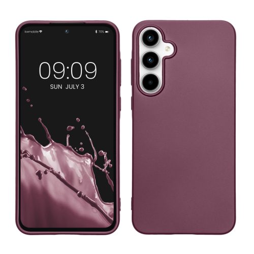 Θήκη Kwmobile για Samsung Galaxy A55 5G, Μπλε, Σιλικόνη, KWM000021MI011C