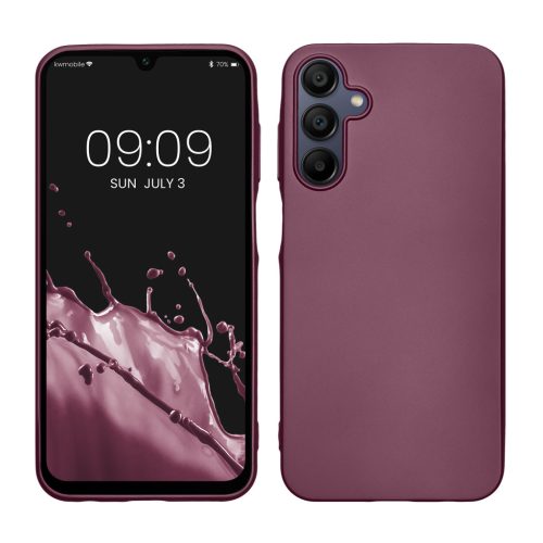 Θήκη Kwmobile για Samsung Galaxy A15 5G, Μπλε, Σιλικόνη, KWM000021MJ011C