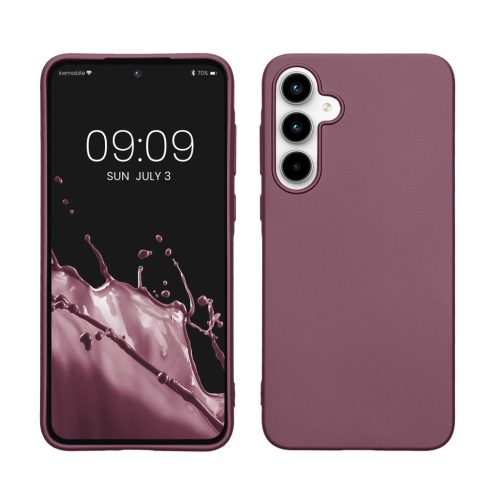Θήκη Kwmobile για Samsung Galaxy A35, Μπλε, Σιλικόνη, KWM000021PC011C