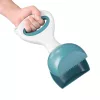 Lopata colectare excremente Navaris S, maner lung, 28 x 13 x 11 cm, verde/alb, plastic