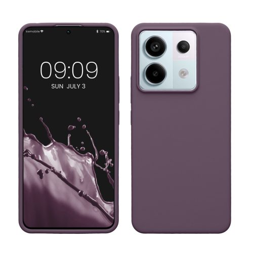 Θήκη Kwmobile για Xiaomi Redmi Note 13 Pro 5G, Μωβ, Σιλικόνη, KWM000020LF013C