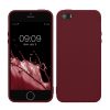 Θήκη Kwmobile για Apple iPhone 5/iPhone 5s/iPhone SE, Μωβ, Σιλικόνη, KWM000007UT014C