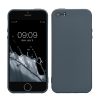 Θήκη Kwmobile για Apple iPhone 5/iPhone 5s/iPhone SE, Σκούρο πράσινο, Σιλικόνη, KWM000007UT017C