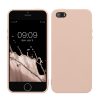 Θήκη Kwmobile για Apple iPhone 5/iPhone 5s/iPhone SE, Κρεμ, Σιλικόνη, KWM000007UT020C