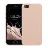 Θήκη Kwmobile για Apple iPhone 5/iPhone 5s/iPhone SE, Κρεμ, Σιλικόνη, KWM000007UT020C