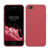 Θήκη Kwmobile για Apple iPhone 5/iPhone 5s/iPhone SE, Σκούρο Ροζ, Σιλικόνη, KWM000007UT021C