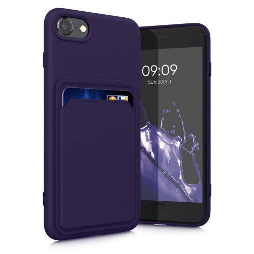 Θήκη Kwmobile για Apple iPhone SE (2022)/iPhone SE (2020)/iPhone 8, Μπλε, Σιλικόνη, KWM0000134I017C