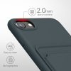Θήκη Kwmobile για Apple iPhone SE (2022)/iPhone SE (2020)/iPhone 8, Σκούρο πράσινο, Σιλικόνη, KWM0000134I019C