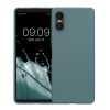 Θήκη Kwmobile για Sony Xperia 10 VI, ανοιχτό πράσινο, σιλικόνη, KWM000021TP004C
