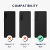 Θήκη Kwmobile για Sony Xperia 1 VI, Μαύρη, Σιλικόνη, KWM000021TR001C