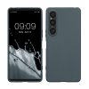 Θήκη Kwmobile για Sony Xperia 1 VI, Σκούρο πράσινο, Σιλικόνη, KWM000021TR002C