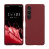 Θήκη Kwmobile για Sony Xperia 1 VI, Μωβ, Σιλικόνη, KWM000021TR005C