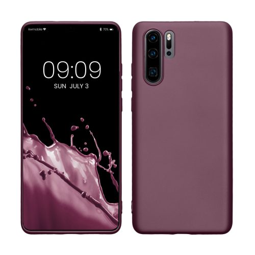 Θήκη Kwmobile για Huawei P30 Pro, Μπλε, Σιλικόνη, KWM000009MJ007C