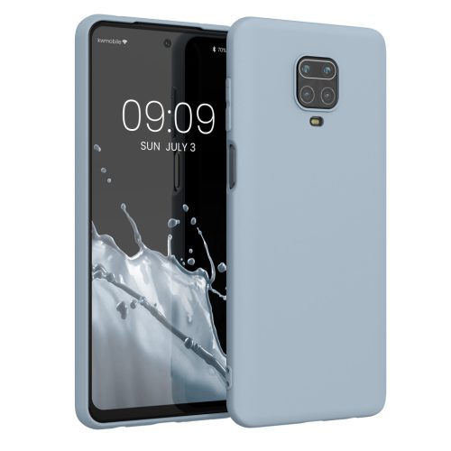 Θήκη Kwmobile για Xiaomi Redmi Note 9S/Redmi Note 9 Pro/Redmi Note 9 Pro Max, Ανοιχτό Μπλε, Σιλικόνη, KWM000011AH054C