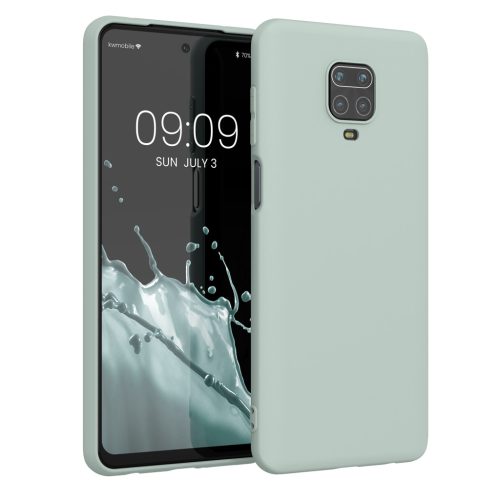 Θήκη Kwmobile για Xiaomi Redmi Note 9S/Redmi Note 9 Pro/Redmi Note 9 Pro Max, Ανοιχτό Πράσινο, Σιλικόνη, KWM000011AH056C