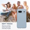 Θήκη Kwmobile για Google Pixel 8a, Ανοιχτό μπλε, Σιλικόνη, KWM000020KU015C