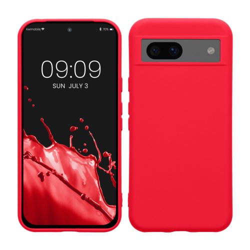 Θήκη Kwmobile για Google Pixel 8a, ροζ, σιλικόνη, KWM000020LB009C