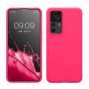 Θήκη Kwmobile για Xiaomi 12T/12T Pro, Ροζ, Σιλικόνη, KWM000017RL012C