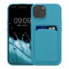 Θήκη Kwmobile για Apple iPhone 15, Ανοιχτό Μπλε, Σιλικόνη, KWM000020EM007C