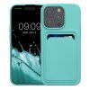 Θήκη Kwmobile για Apple iPhone 15 Pro, ανοιχτό πράσινο, σιλικόνη, KWM000020EO009C