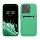 Θήκη Kwmobile για Apple iPhone 15 Pro, Πράσινη, Σιλικόνη, KWM000020EO010C