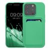 Θήκη Kwmobile για Apple iPhone 15 Pro, Πράσινη, Σιλικόνη, KWM000020EO010C