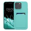 Θήκη Kwmobile για Apple iPhone 15 Pro Max, ανοιχτό πράσινο, σιλικόνη, KWM000020EP009C
