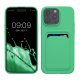 Θήκη Kwmobile για Apple iPhone 15 Pro Max, Πράσινη, Σιλικόνη, KWM000020EP010C