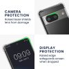 Θήκη Kwmobile με αποσπώμενο κορδόνι για Google Pixel 8a, Διαφανής/Μαύρη, Σιλικόνη, KWM000020PE001C