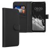 Θήκη Kwmobile για Samsung Galaxy Xcover6 Pro, Μαύρη, Οικολογικό δέρμα/Σιλικόνη, KWM000021TW001C