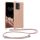 Θήκη Kwmobile με κορδόνι για Motorola Edge 40 Neo, Κρεμ, Σιλικόνη, KWM000022NX004C