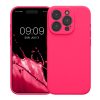 Θήκη Kwmobile για Apple iPhone 15 Pro, Ροζ, Σιλικόνη, KWM000022OM006C