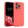 Θήκη Kwmobile για Apple iPhone 15 Pro, Ροζ, Σιλικόνη, KWM000022OM008C
