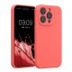 Θήκη Kwmobile για Apple iPhone 15 Pro, Ροζ, Σιλικόνη, KWM000022OM008C
