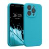 Θήκη Kwmobile για Apple iPhone 15 Pro, Ανοιχτό Μπλε, Σιλικόνη, KWM000022OM009C