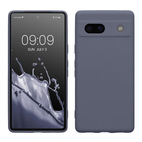 Θήκη Kwmobile για Google Pixel 7a, Γκρι, Σιλικόνη, KWM000019YF037C