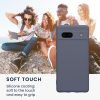 Θήκη Kwmobile για Google Pixel 7a, Γκρι, Σιλικόνη, KWM000019YF037C