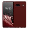 Θήκη Kwmobile για Google Pixel 7a, Σκούρο Κόκκινο, Σιλικόνη, KWM000019YF039C