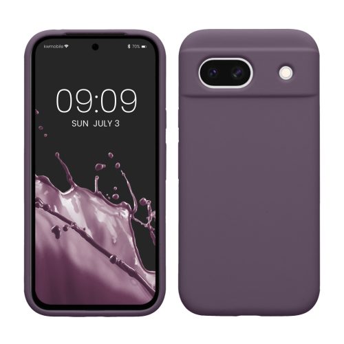 Θήκη Kwmobile για Google Pixel 8a, Μωβ, Σιλικόνη, KWM000020KQ021C