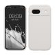 Θήκη Kwmobile για Google Pixel 8a, Λευκή, Σιλικόνη, KWM000020KQ022C