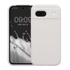 Θήκη Kwmobile για Google Pixel 8a, Λευκή, Σιλικόνη, KWM000020KQ022C