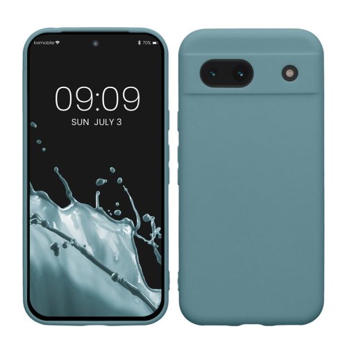 Θήκη Kwmobile για Google Pixel 8a, Πράσινη, Σιλικόνη, KWM000020KU021C