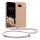 Θήκη Kwmobile με κορδόνι για Google Pixel 8a, Κρεμ, Σιλικόνη, KWM000020KW008C